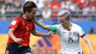 Marta Corredera Spain Megan Rapinoe USWNT