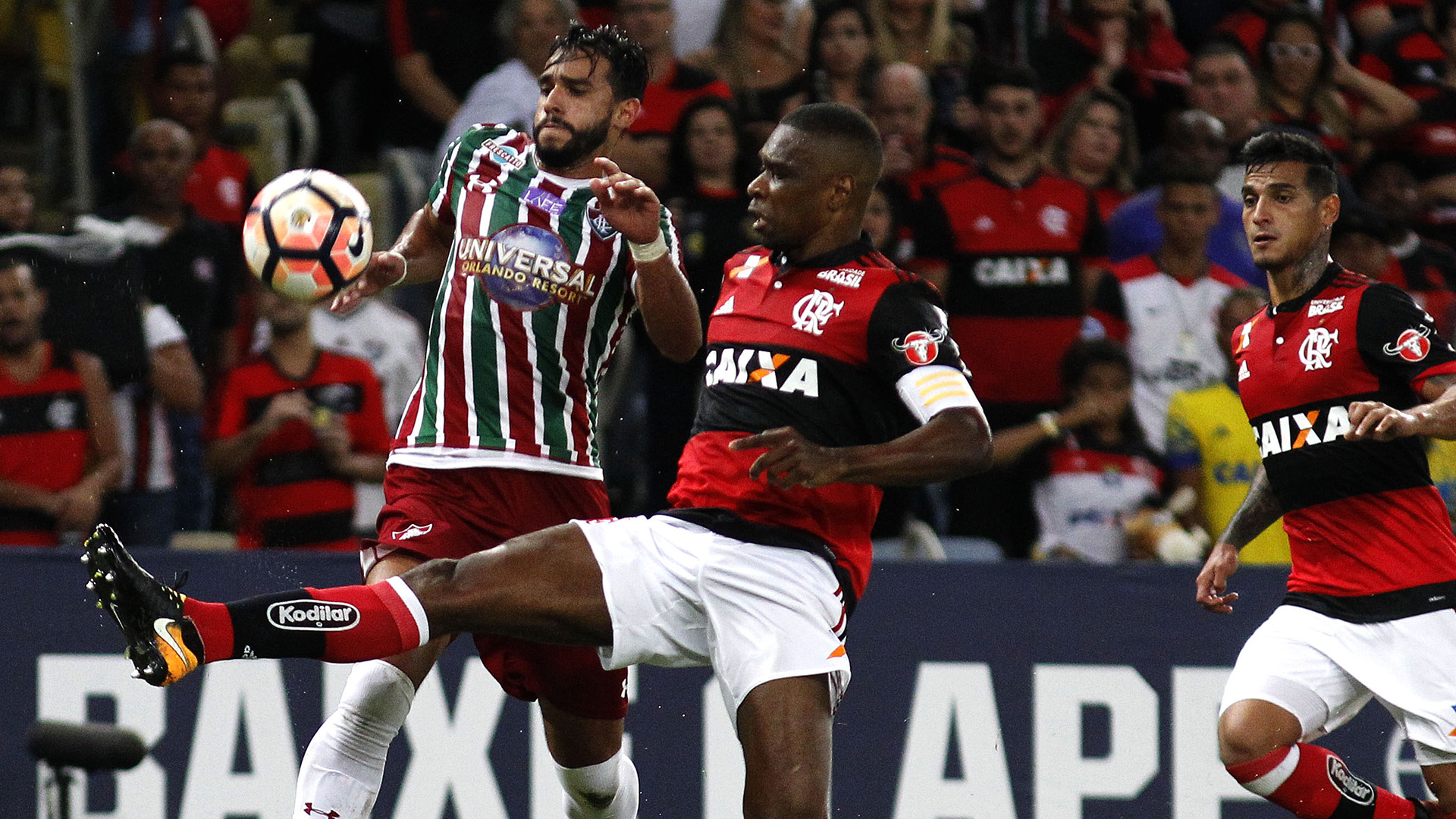 Juan Henrique Dourado Flamengo Fluminense Copa Sudamericana 01112017