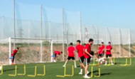 Entrenamiento Sevilla