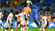 Uganda keeper Benjamin Ochan.