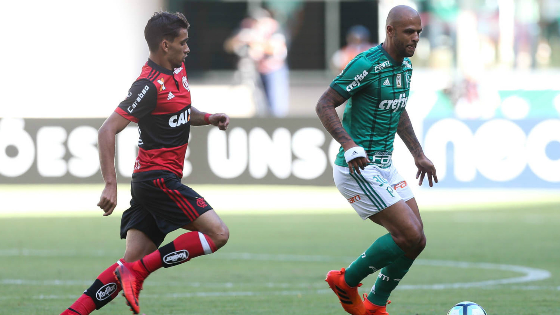 Felipe Melo - Palmeiras x Flamengo - 12/11/2017