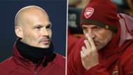 Freddie Ljungberg Steve Bould Arsenal