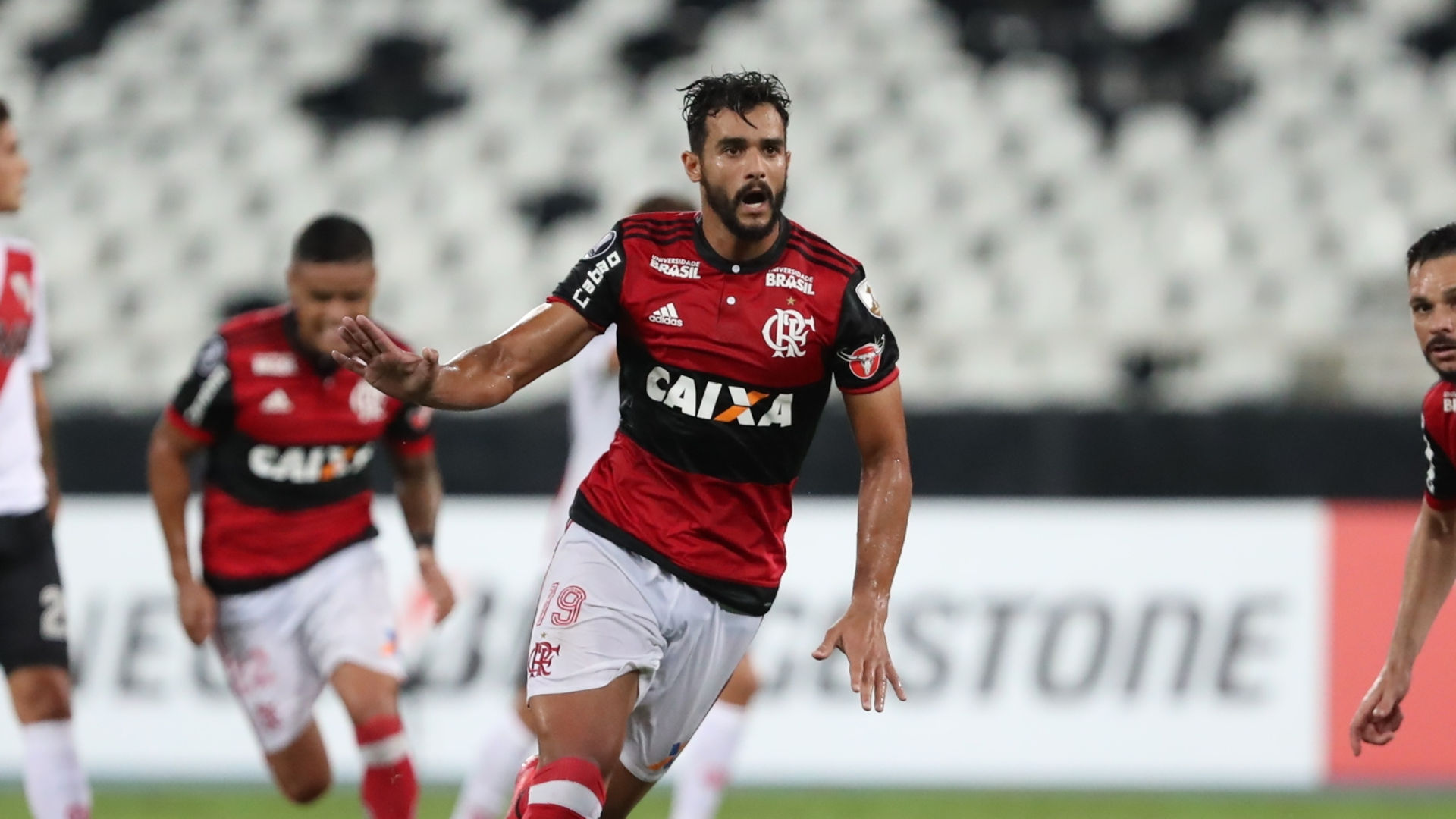 Henrique Dourado Flamengo River Plate 28022018 Copa Libertadores