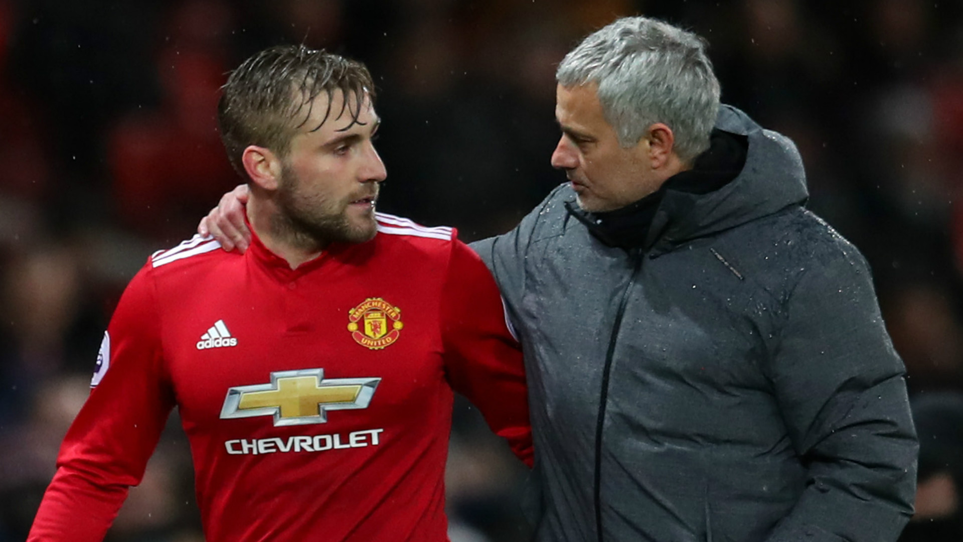 Luke Shaw Jose Mourinho