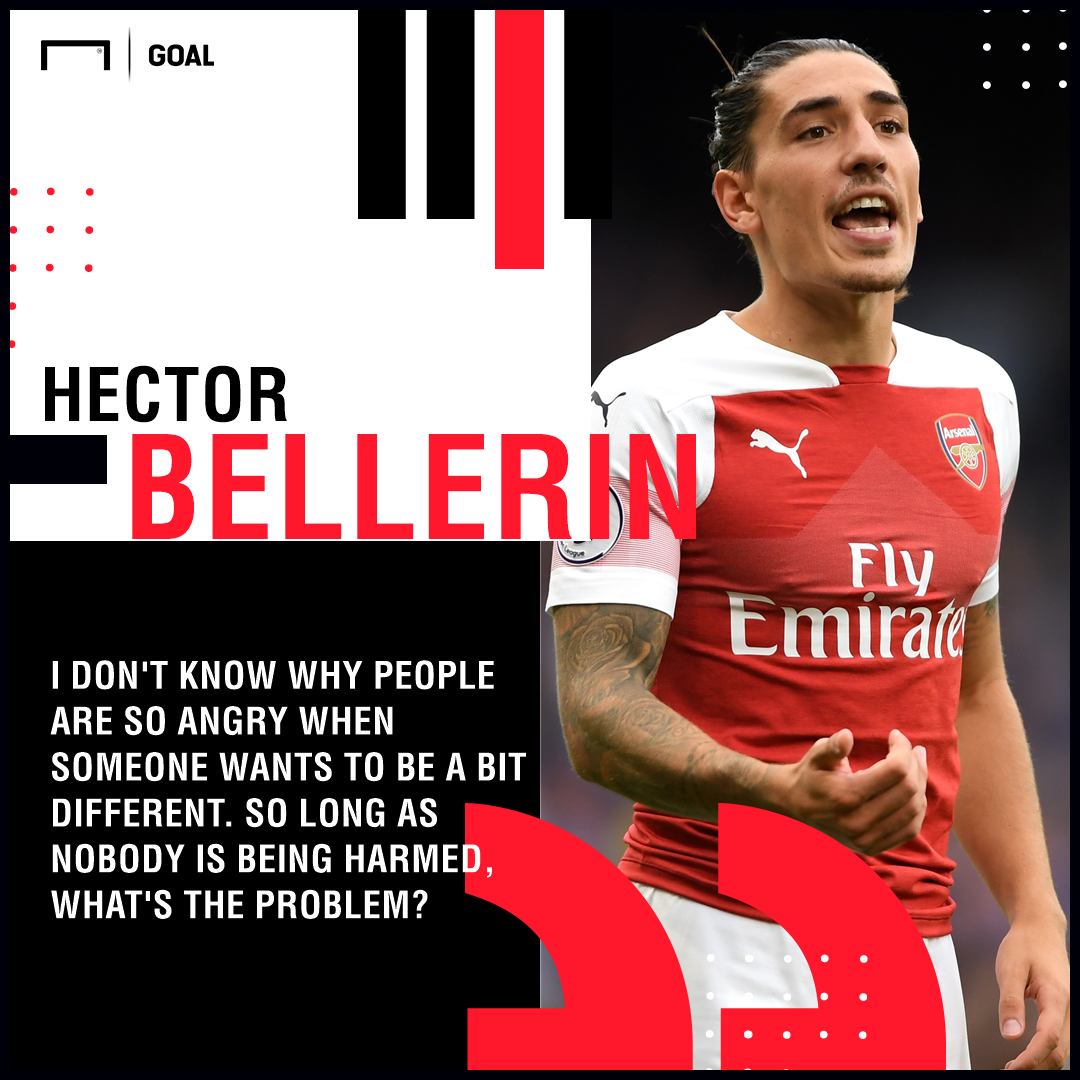 Arseblog - People getting angry about what Hector Bellerin wears are very  strange. He's got a unique fashion sense and that should be celebrated, not  criticised. Go Hector! [Cue: 5000 comments about