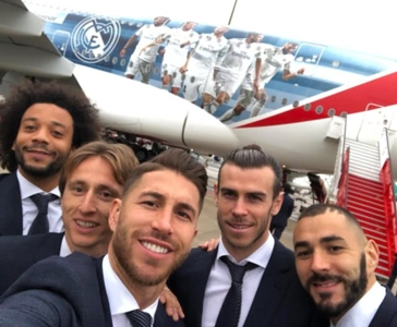 ► Real Madrid chega aos Emirados Árabes Unidos para defender o título do Mundial de Clubes