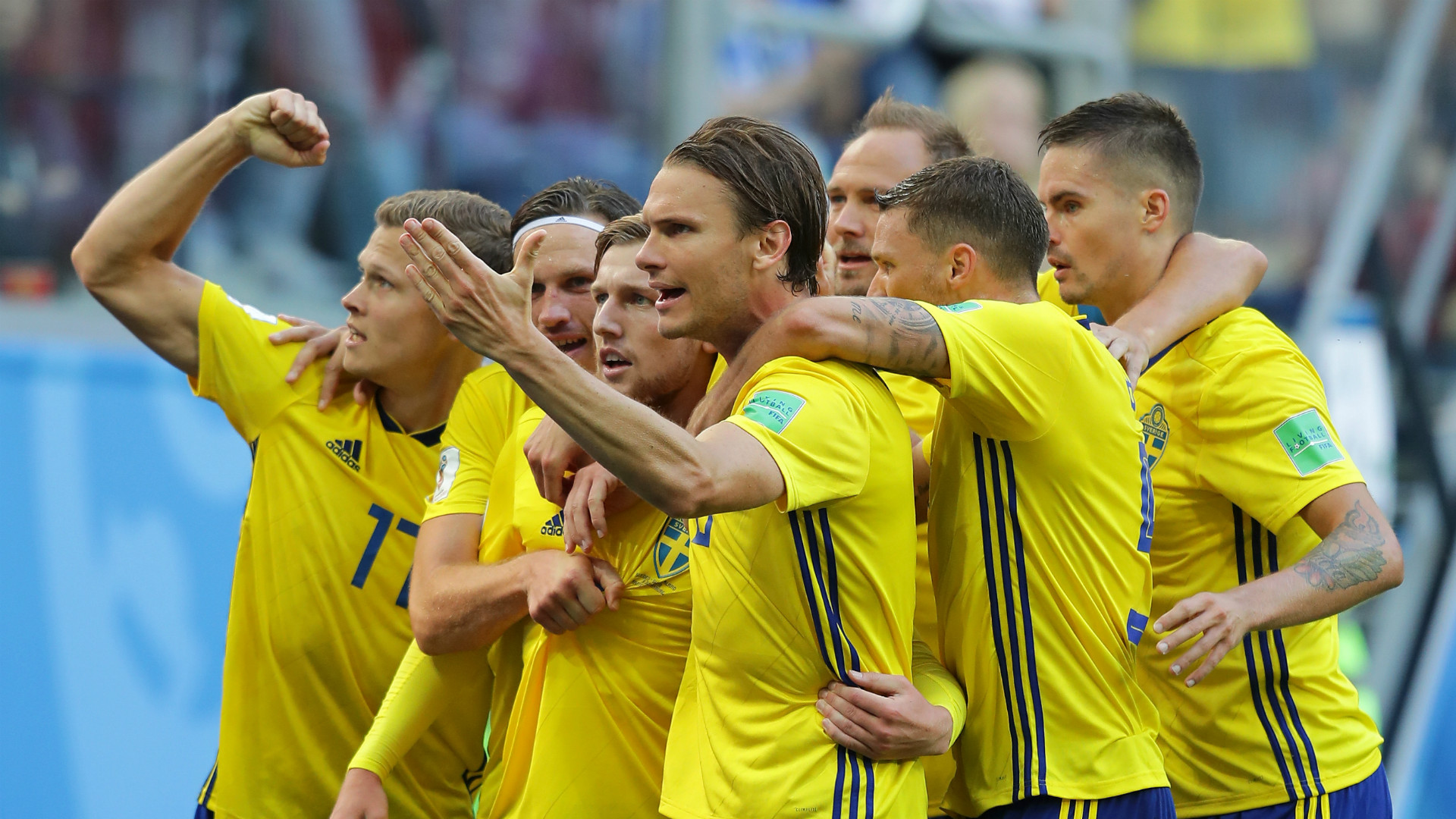 Sweden celebrate 2018