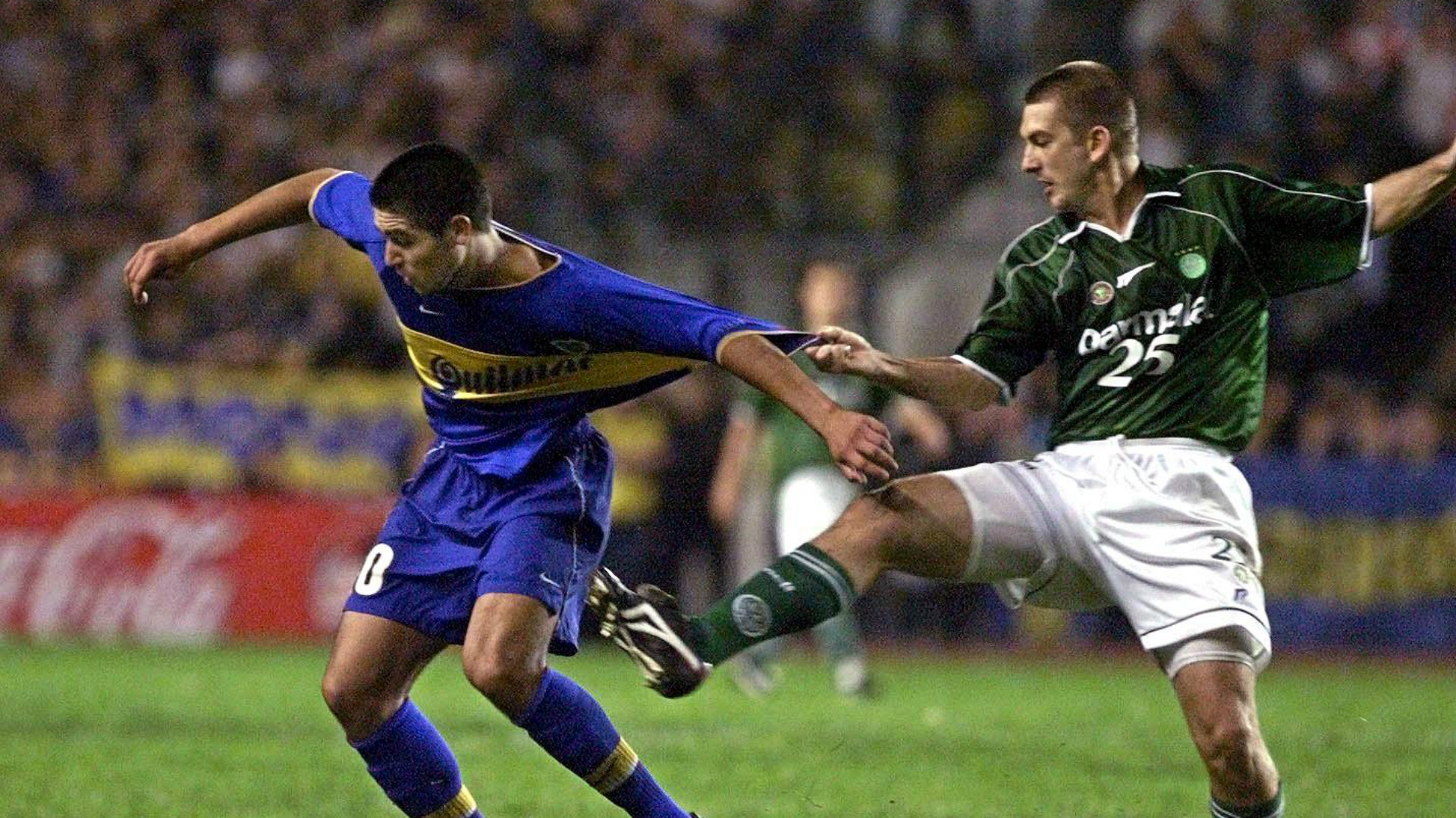 Riquelme Galeano Boca Palmeiras Final Copa Libertadores 2000