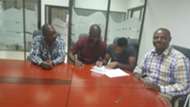 Clifton Miheso signing for Zambian club Buildcon