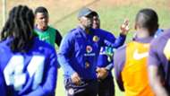 Steve Komphela at Kaizer Chiefs training