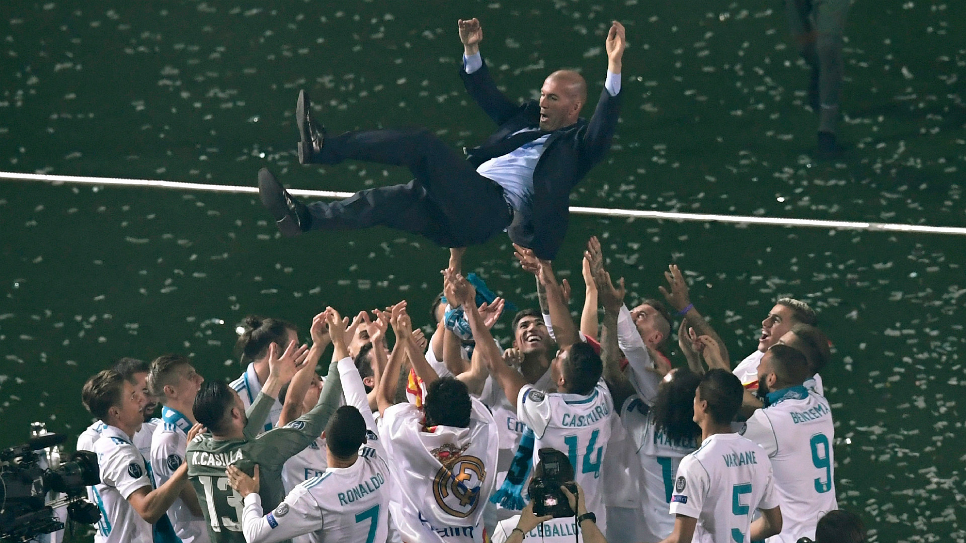 Zidane anunció su salida del Real Madrid