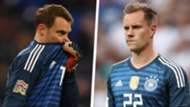 Manuel Neuer Marc-Andre ter Stegen Germany Split