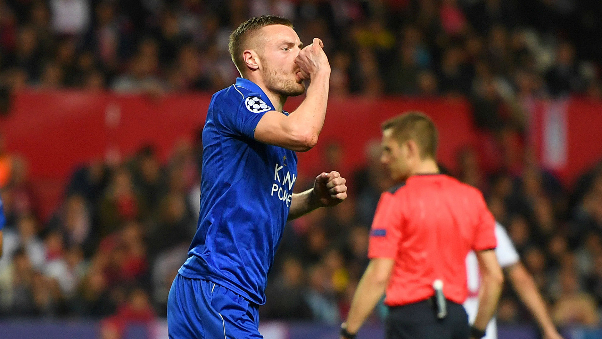 Jamie Vardy Leicester City UEFA Champions League 22217