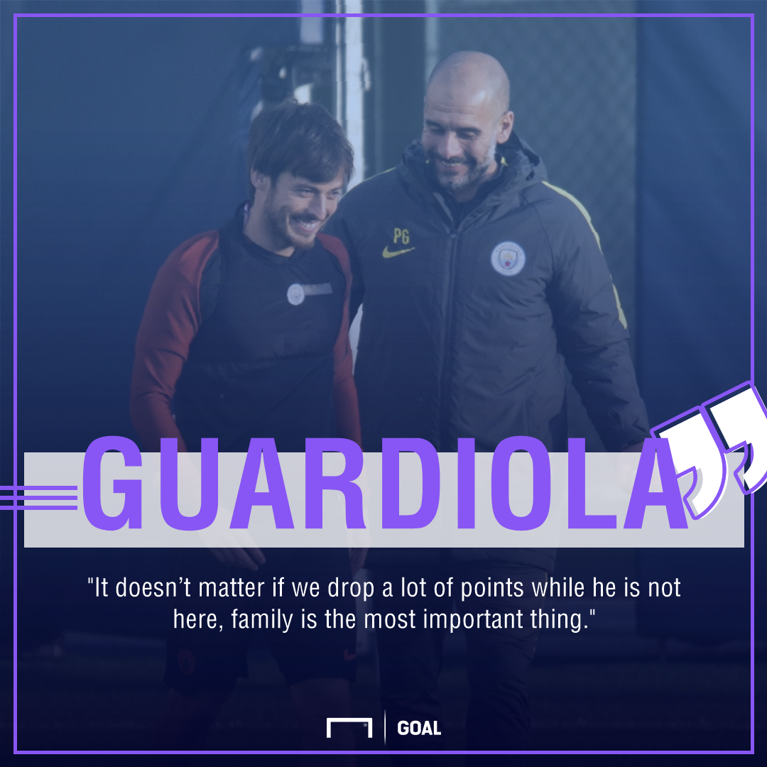 Guardiola quote Silva