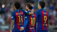 2018-05-13 Neymar, Lionel Messi, Luis Suarez