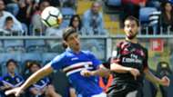 Matias Silvestre, Jesus Suso, Sampdoria, Milan, Serie A, 24092017