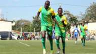George Abege of Kariobangi Sharks v Nakumatt.