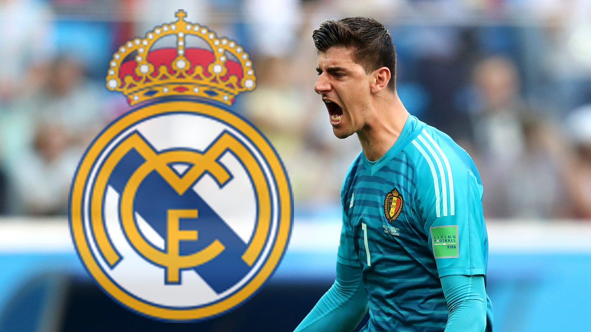 Maillot Domicile Real Madrid Courtois