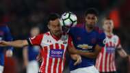 Marcus Rashford Maya Yoshida Manchester United Southampton