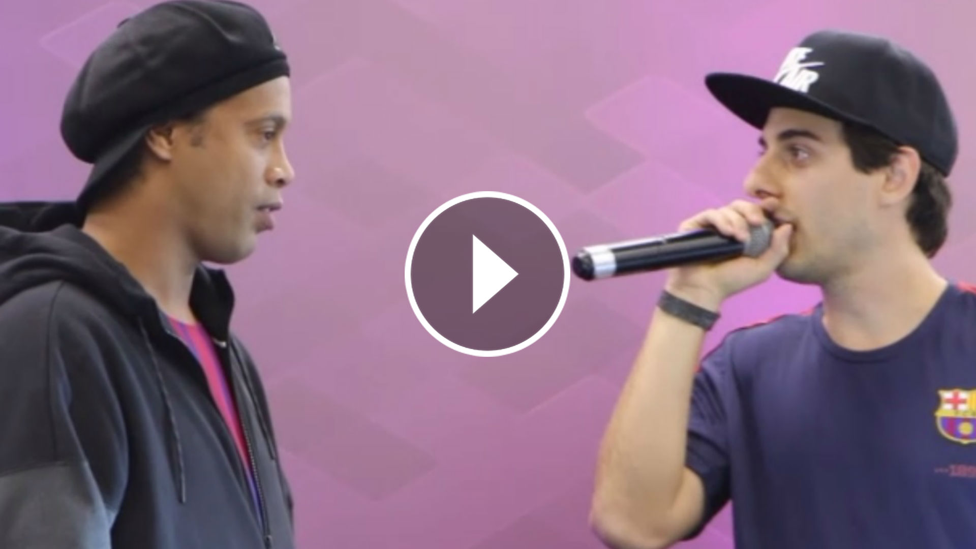 Lionel Messi le dedica emotivas palabras a Ronaldinho