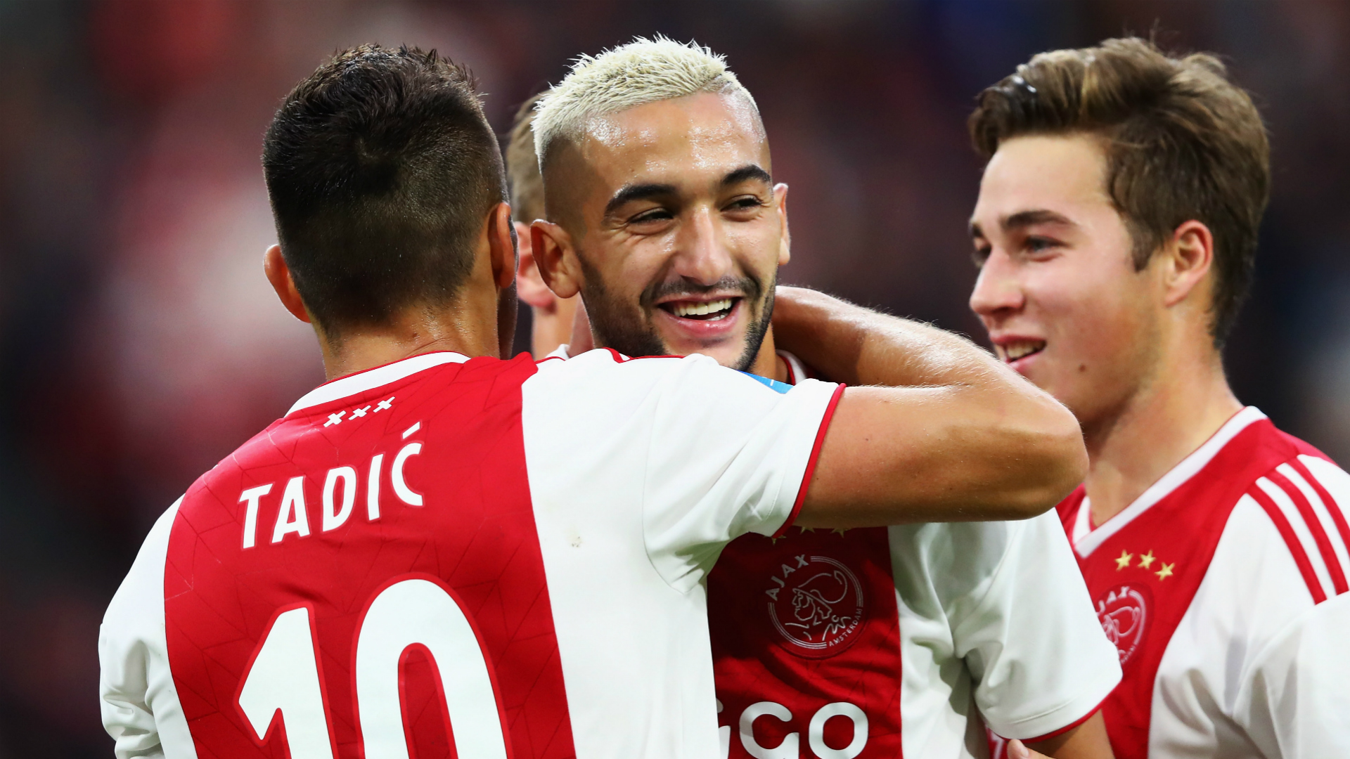 Dusan Tadic Hakim Ziyech Ajax