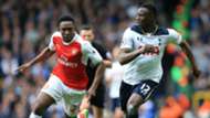 Tottenham's Victor Wanyama v Danny Welbeck
