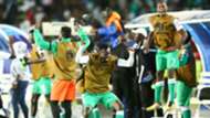 Francis Mustafa of Gor Mahia against Petro Atletico.