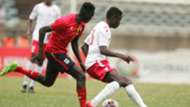 Erick Johanna of Harambee STars and Kenya v Uganda.