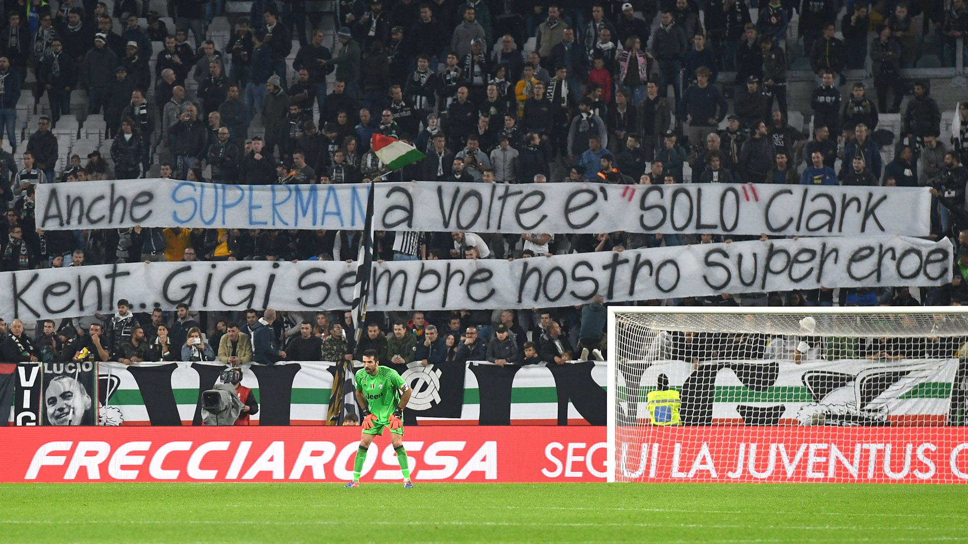 Gianluigi Buffon Superman banner