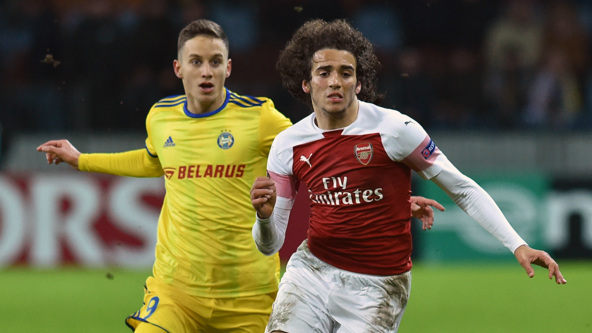 Matteo Guendouzi BATE Arsenal Europa League