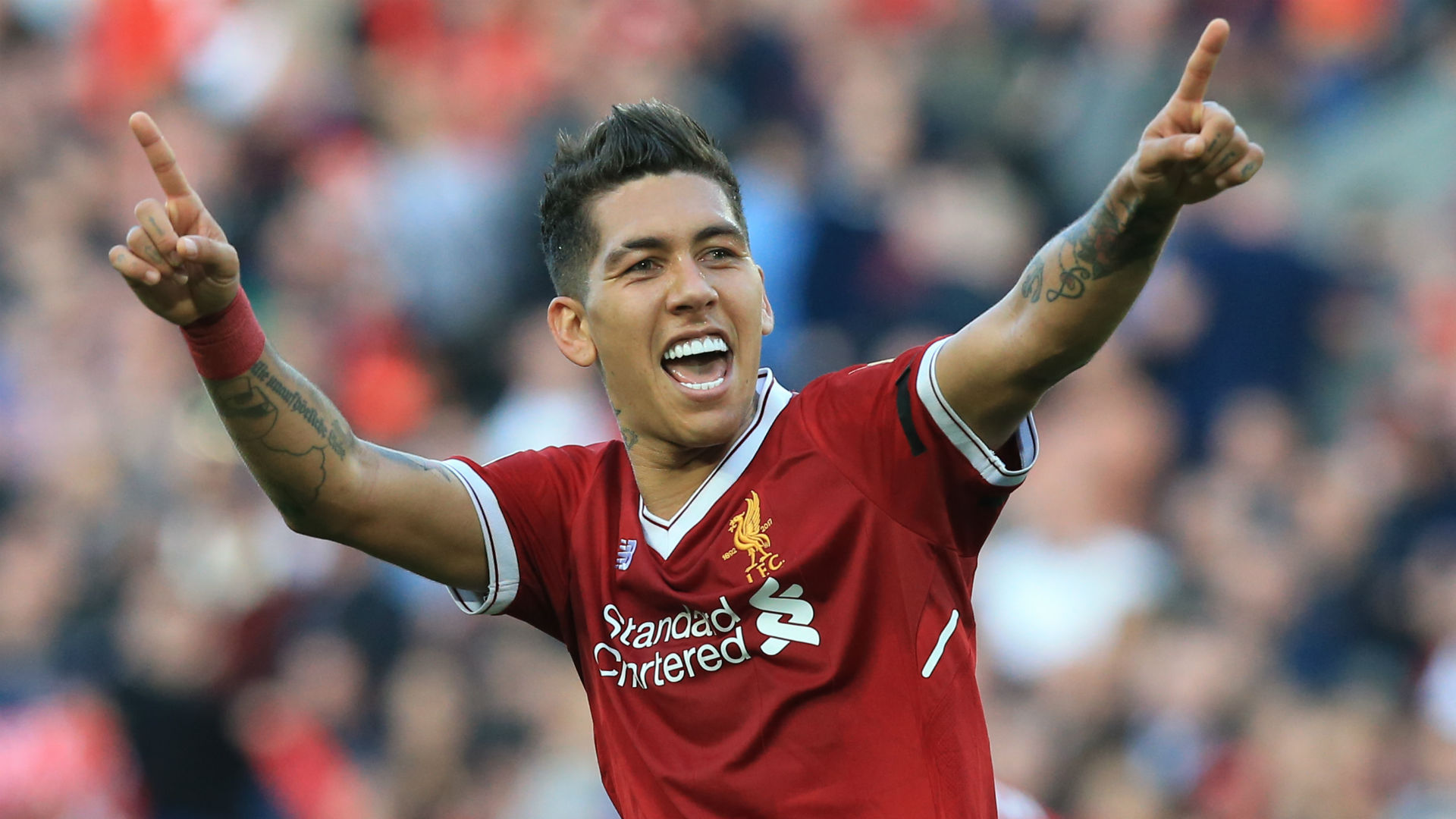 Firmino Celebration Liverpool Fc Transfer News - Golden State