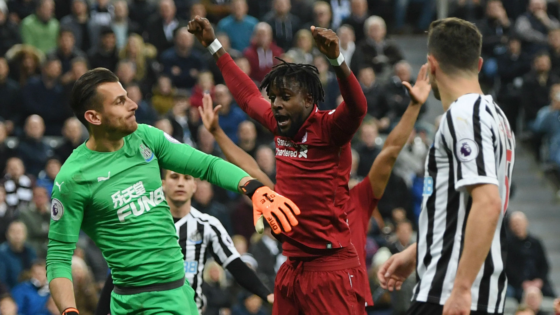 Newcastle 2-3 Liverpool: Resilient Reds lose Salah to injury but refuse to stop ...1920 x 1080