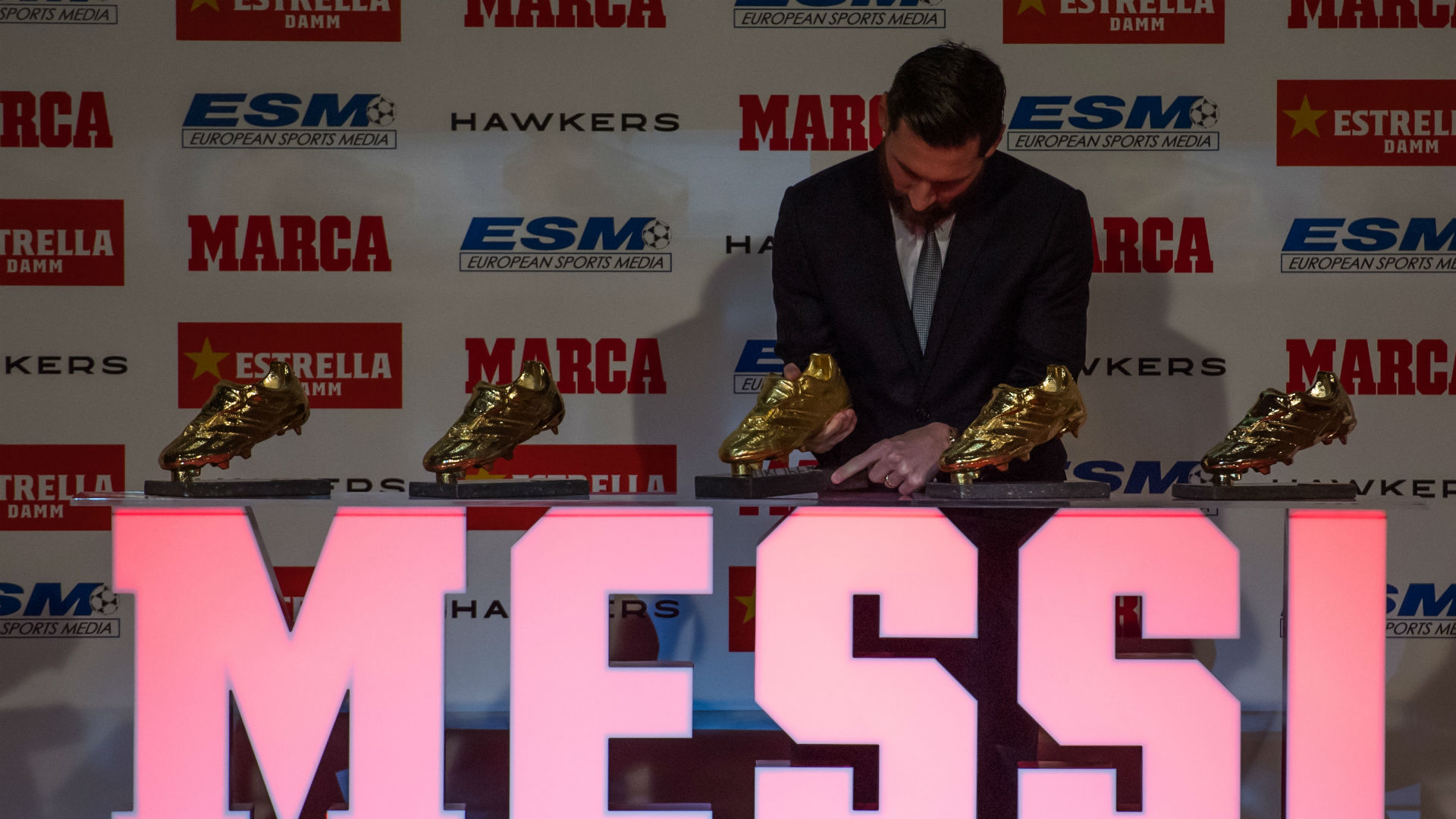 messi golden shoe