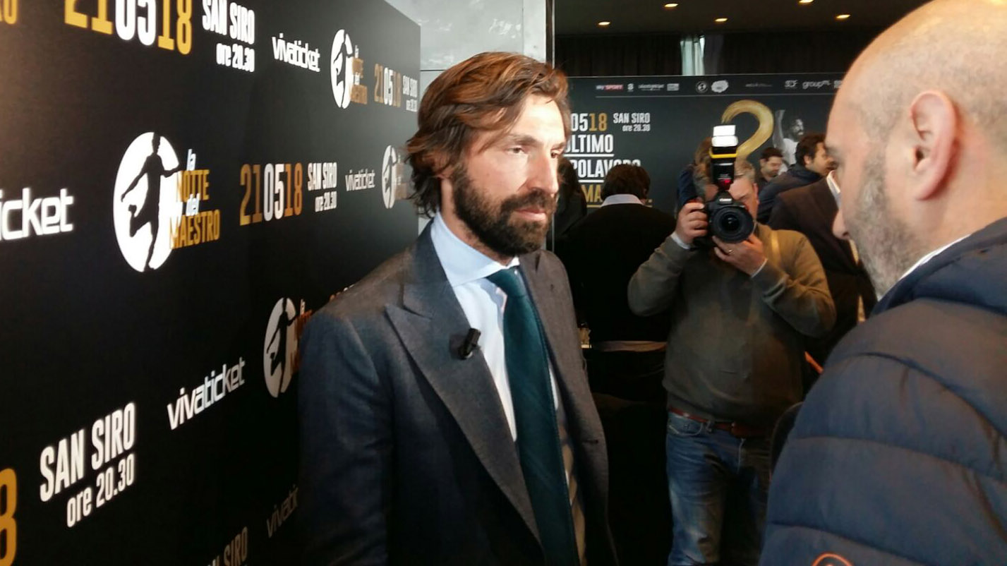 Real-Juve, Andrea Pirlo: Real-Juve, Andrea Pirlo: