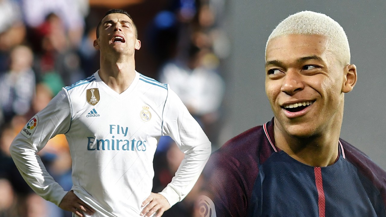 Image result for Mbappe Ronaldo