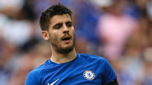 Alvaro Morata Chelsea 2017-18