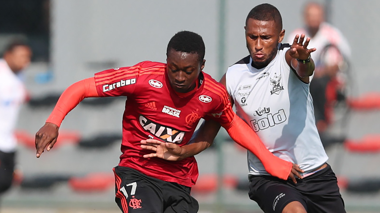 Marlos Moreno Flamengo treino 07072018