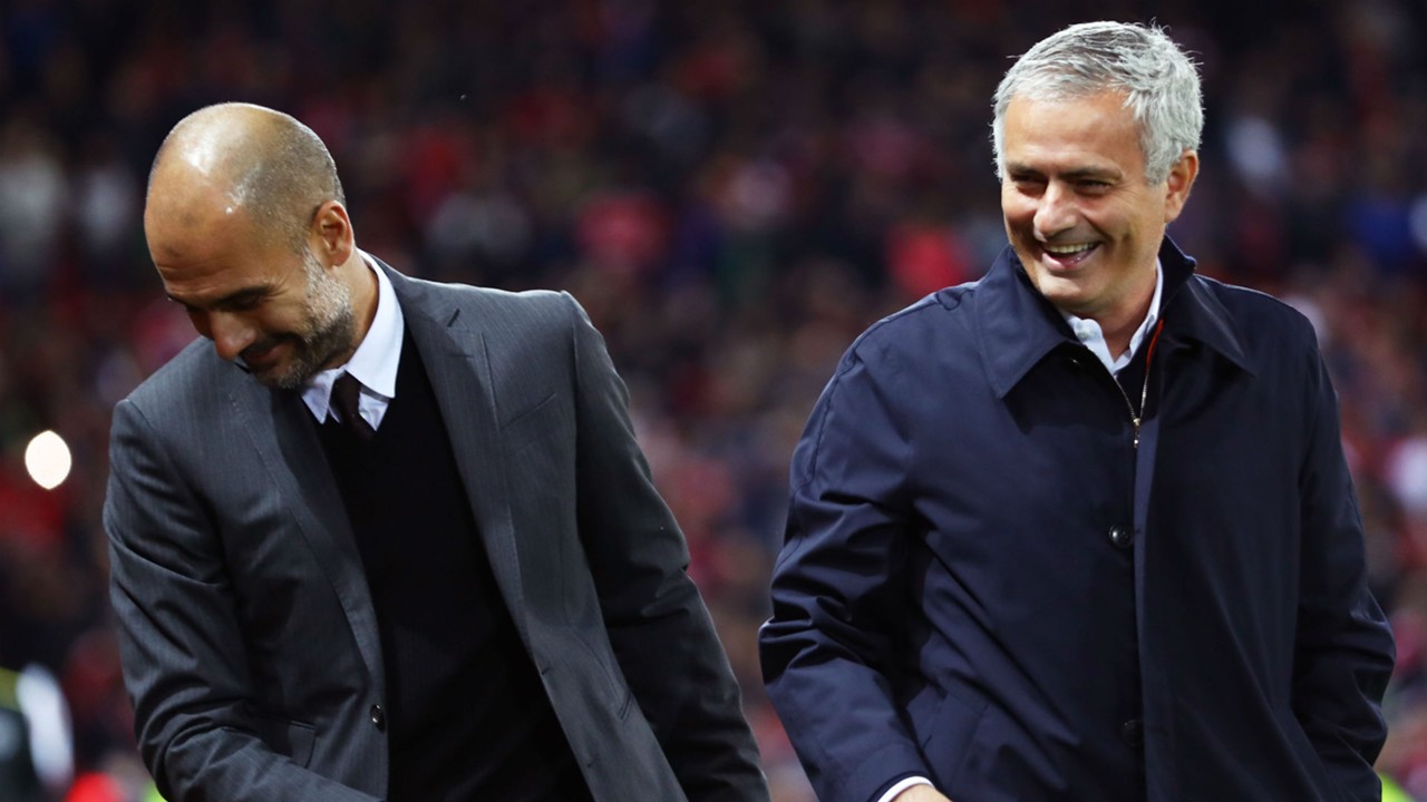 Image result for mourinho and guardiola