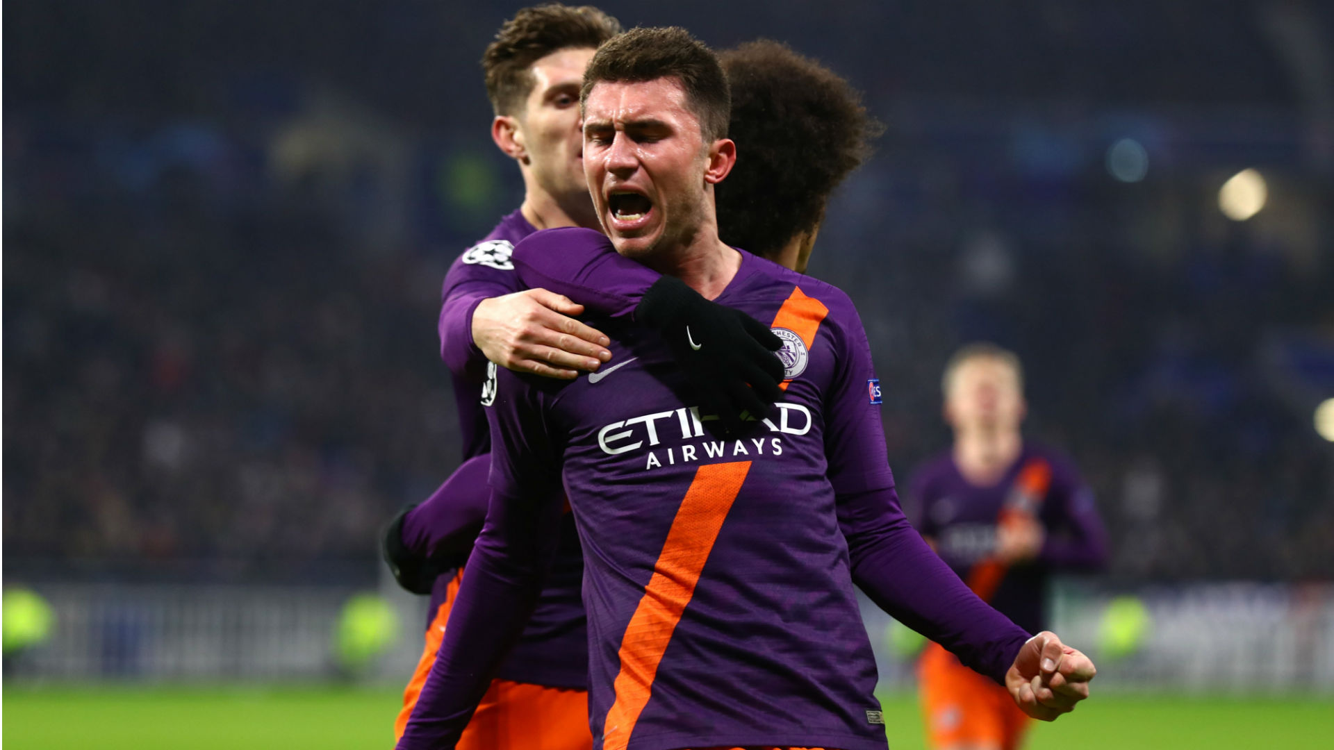 Aymeric Laporte Manchester City Champions League Lyon 27112018