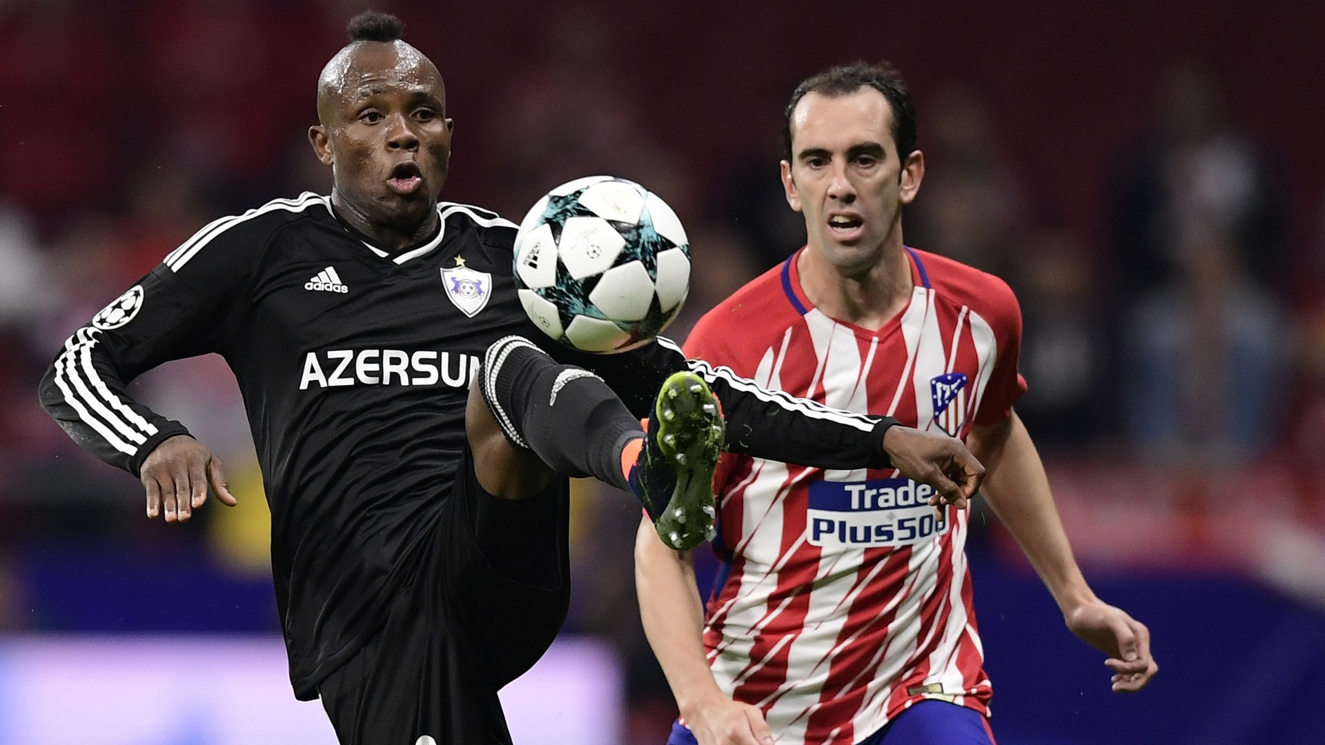 DonaldGuerrier Diego Godin Atletico Madrid Qarabag UCL 10312017