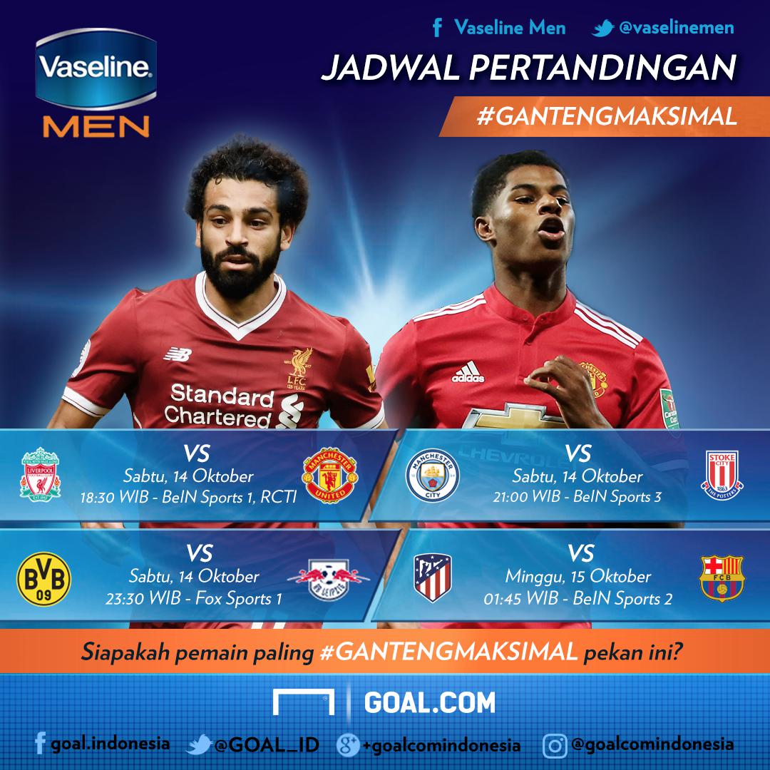 Jadwal siaran langsung liga inggris