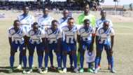 AFC Leopards squad v Fosa Juniors.