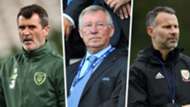Alex Ferguson, Roy Keane, Ryan Giggs