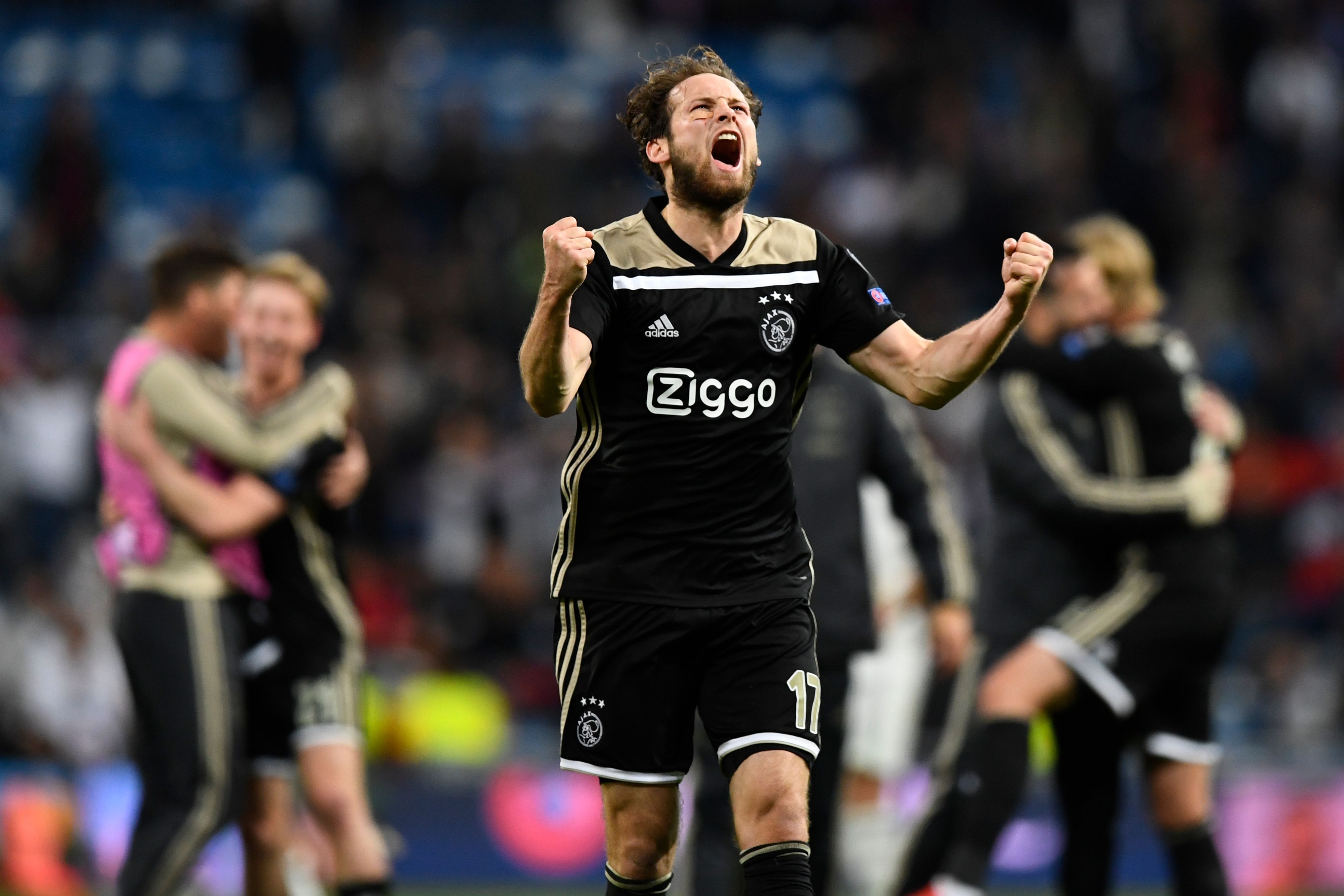 Daley Blind Real Madrid Ajax UEFA Champions League 03/05/19