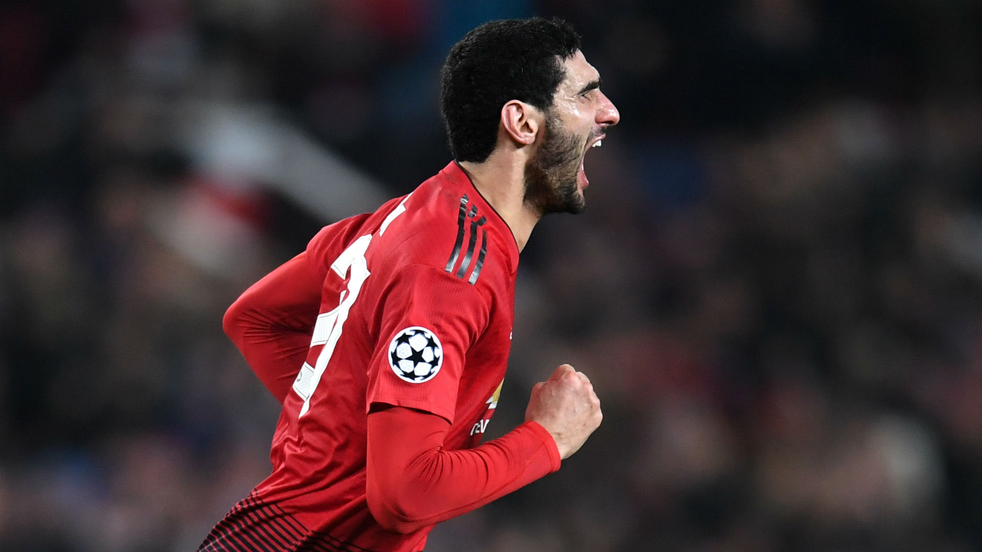 Marouane Fellaini Manchester United Young Boys Champions League 27112018