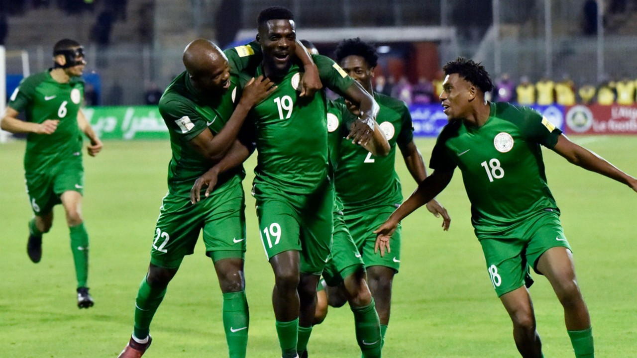 Image result for Super Eagles beat Messi-less Argentina 4-2 in a friendly match