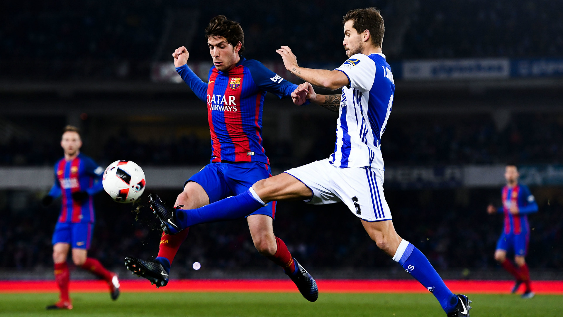 Sergi Roberto Inigo Martinez Real Sociedad Barcelona 201617