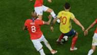 280619 Colombia Chile James Rodríguez Arturo Vidal