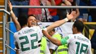 Javier Hernandez Chicharito Mexico Hirving Lozano Andres Guardado