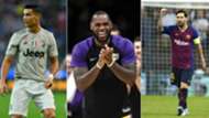 Cristiano Ronaldo LeBron James Lionel Messi